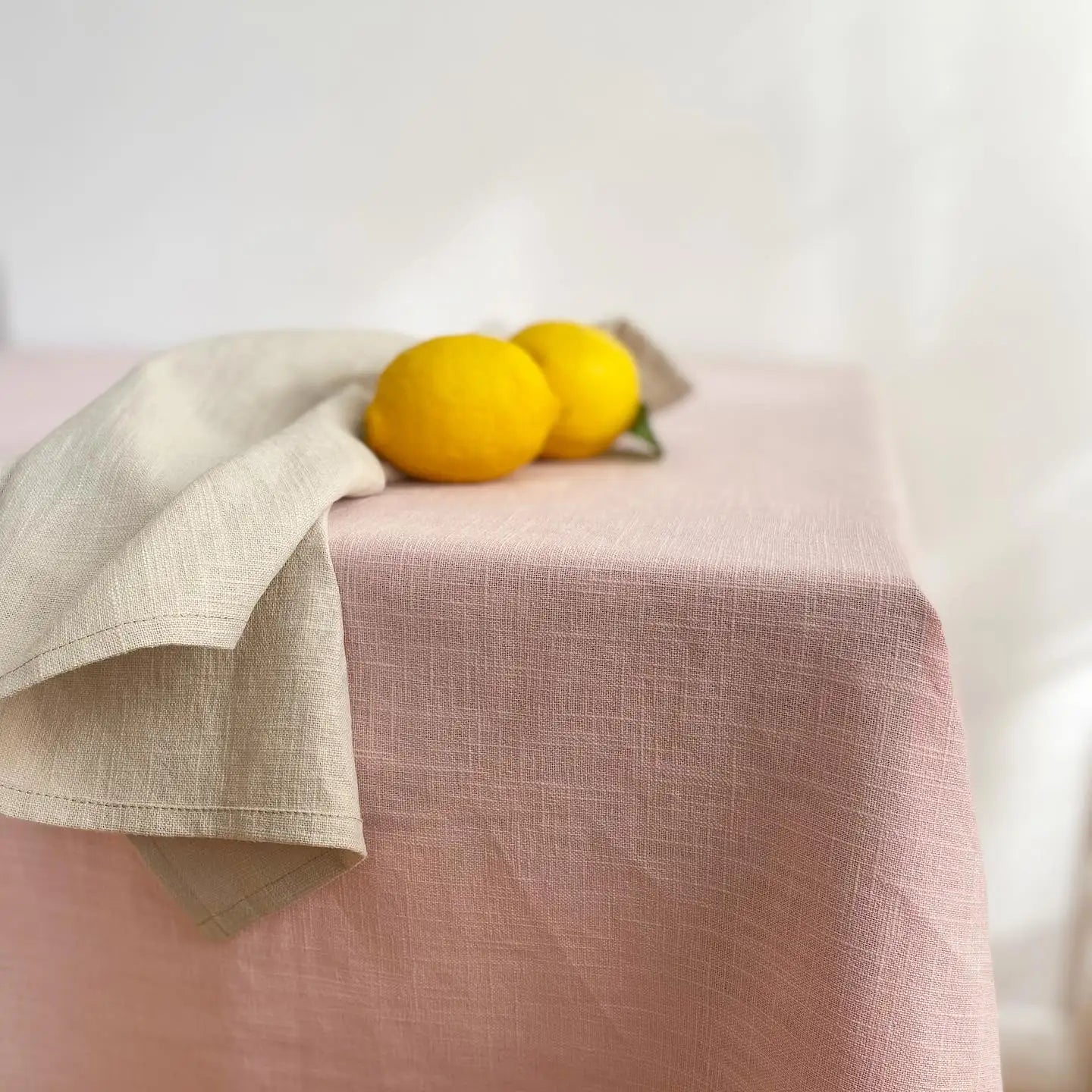 4PCS 40X40CM Pure Linen Napkins