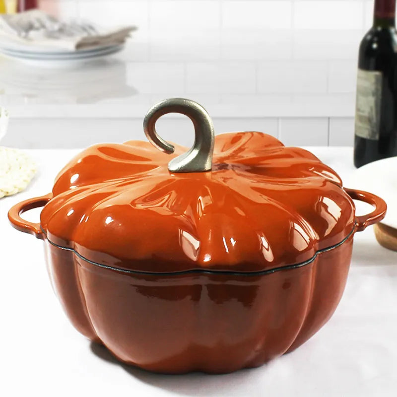 3.5 Quart Burnt Casserole Pot with Lid