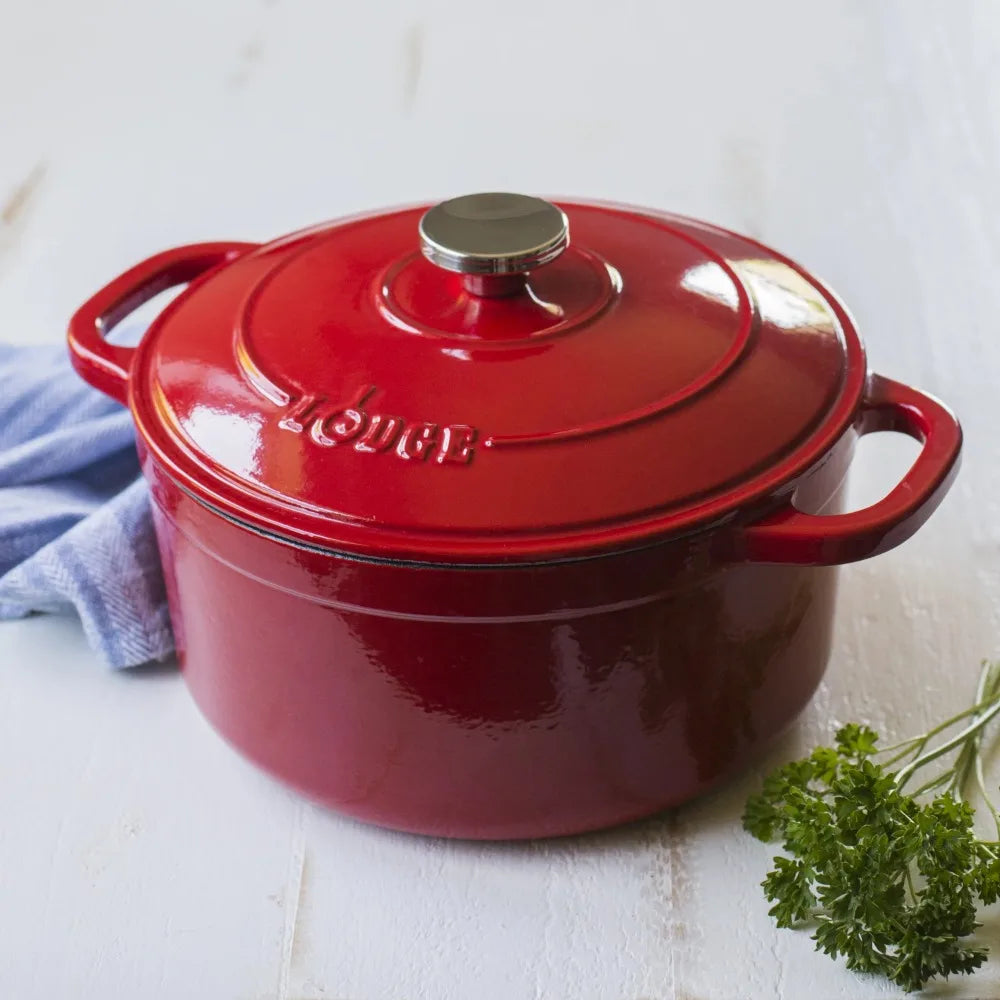 5.5 Quart Enameled Cast Iron Dutch Oven Pot